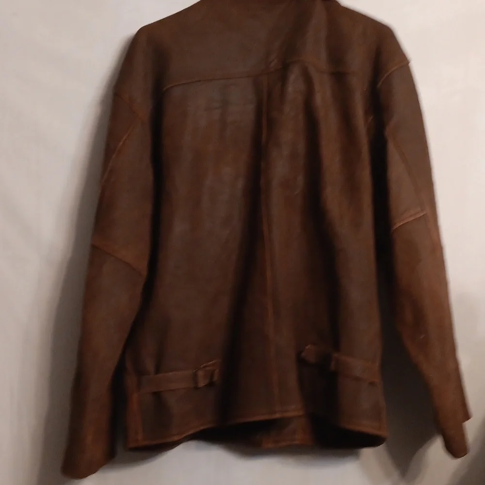 Leather Jacket Unbranded Size Xl